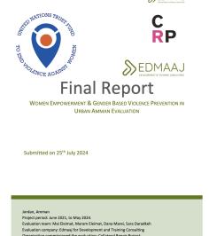 CRP EVALUATION COVER PAGE